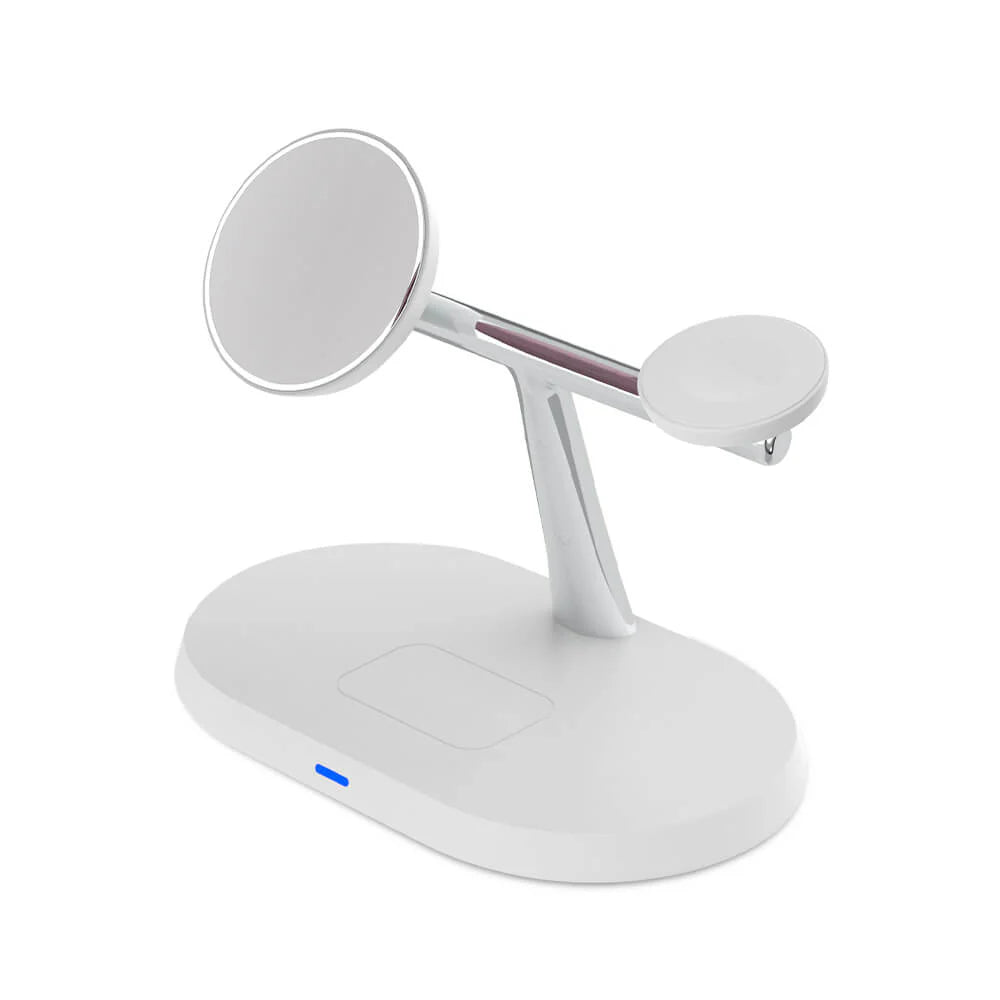 COTECI WS-39 3in1 Magnetic Wireless Charger dock Iphone iWatch Airpods COTECI WS-39 3in1 Magnetic Wireless Charger dock Iphone iWatch Airpods